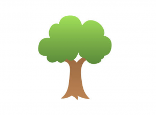 Cartoon graphic of tree 