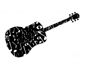 graphic of guitar 