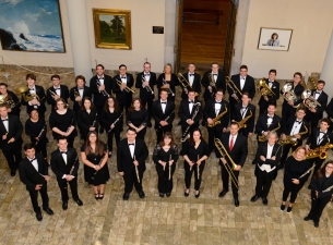 The Youngstown State University Wind Ensemble and the 2019 YSU High School Side-By-Side Honors Wind 