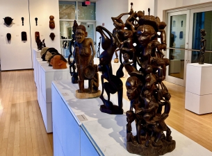 Makonde Sculptures in Solomon Gallery
