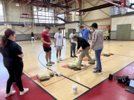 Red Cross club hosts CPR training