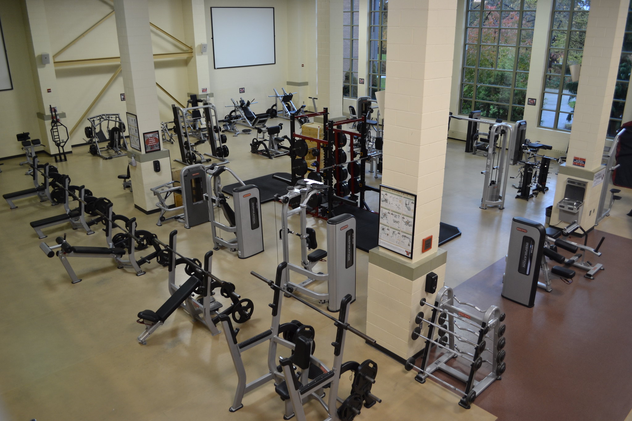 Strength Equipment Available in the Rec Center