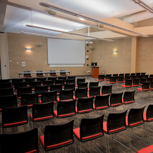 photo of beeghly lecture hall