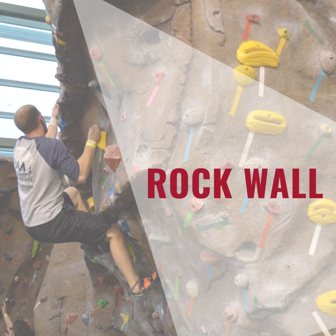 rock wall climber