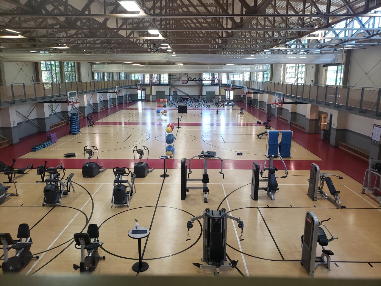 Andrews Student Recreation & Wellness Center Basketball Courts