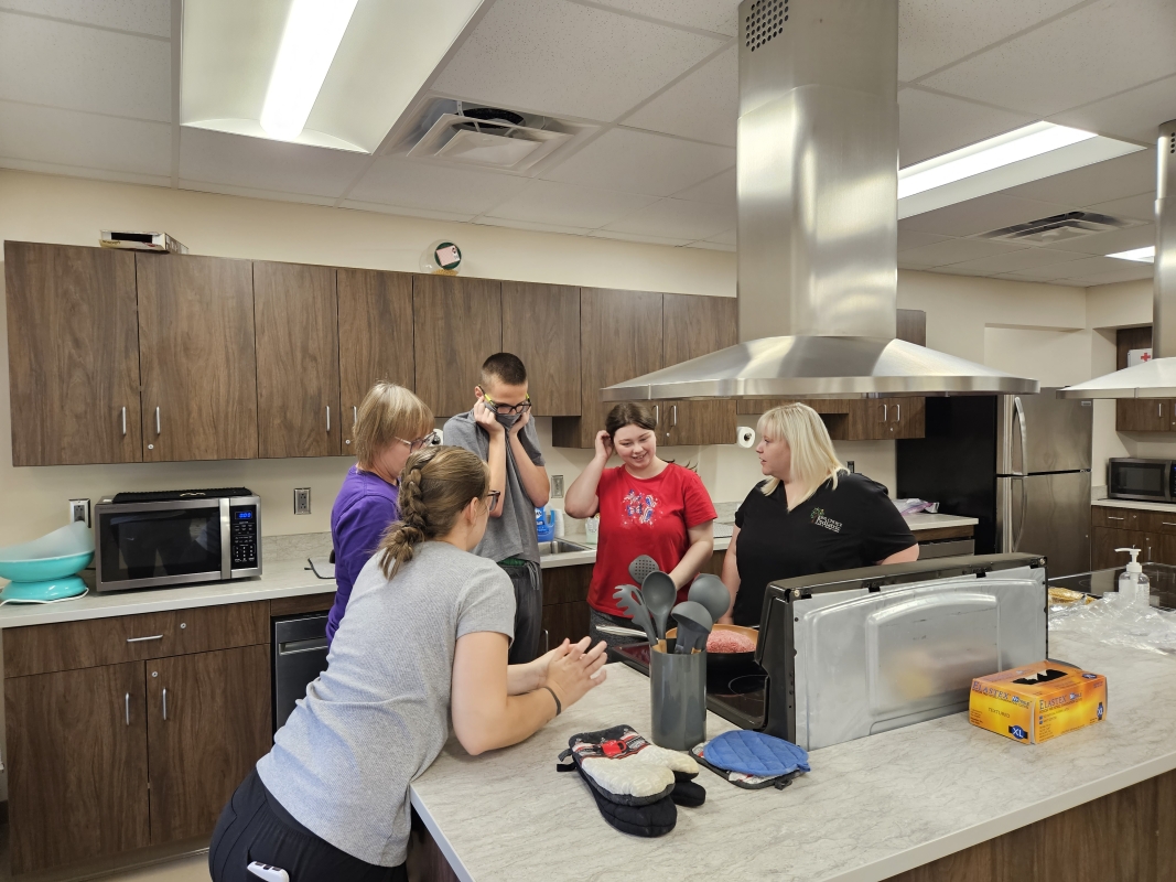The life skills lab in the Rich Center on YSU's campus