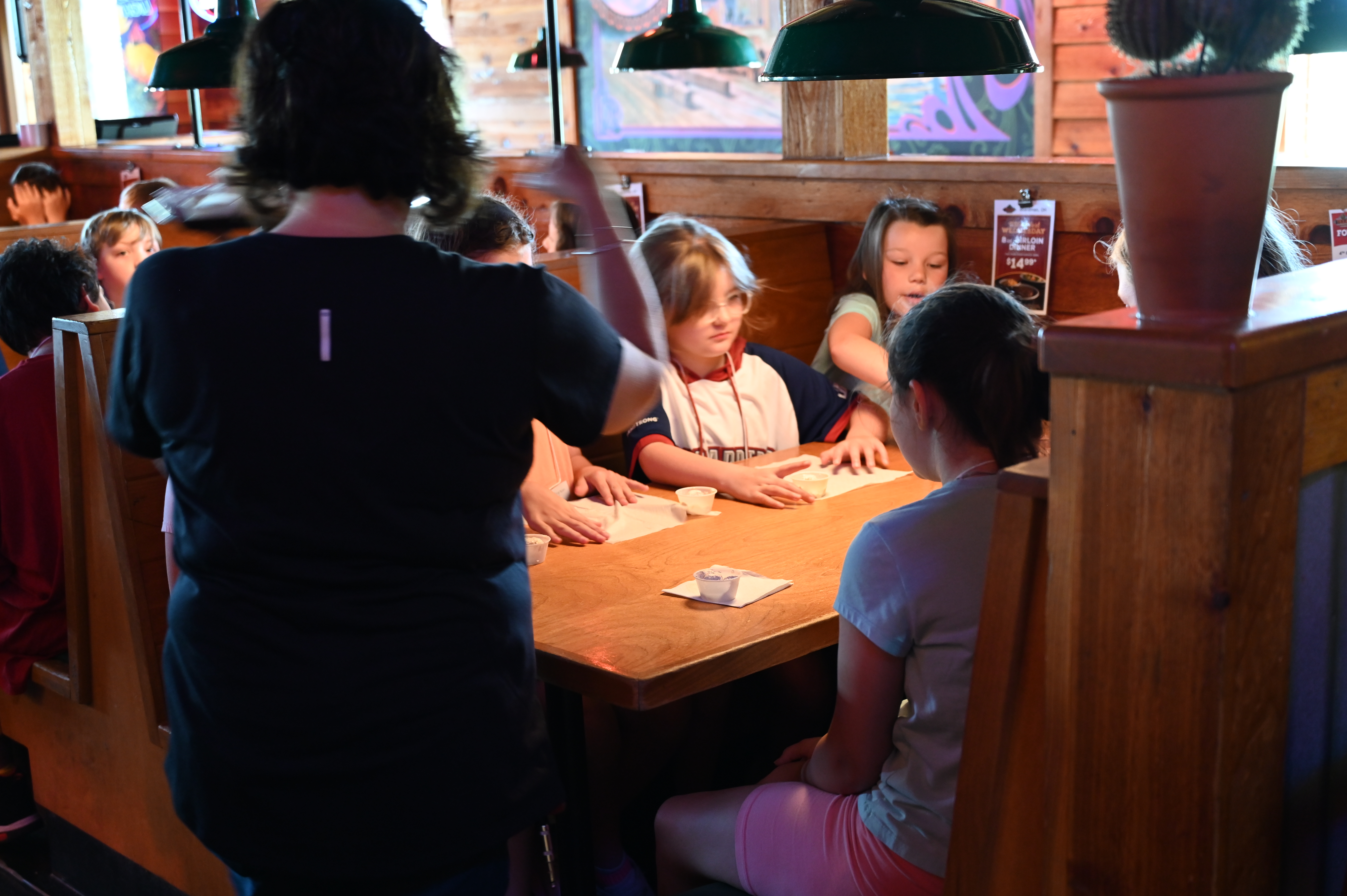 Students participating in the program